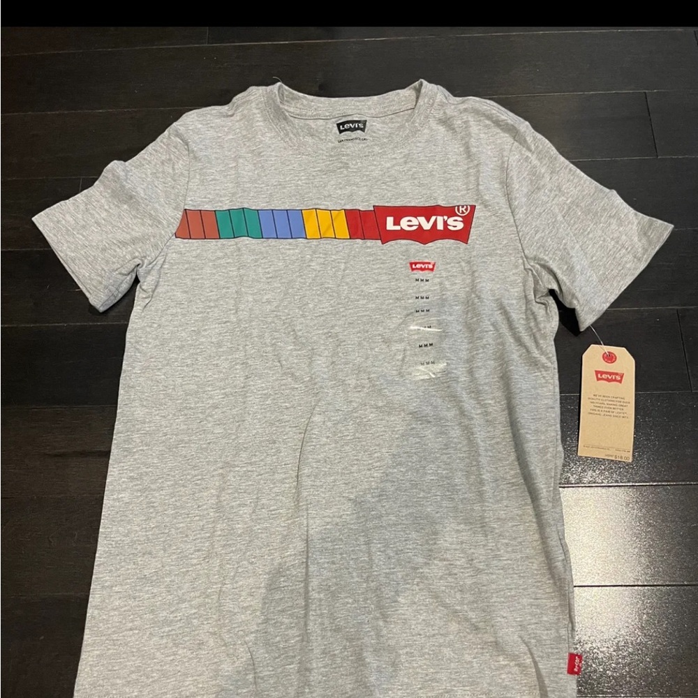 Levi's Gray Graphic T-Shirt